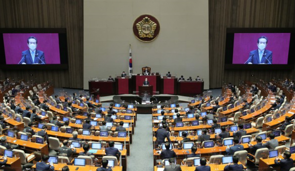 ▲ 국회 본회의장. 자료사진=뉴시스 제공.