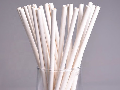 ▲ 커피 전문점에서 사용하는 종이 빨대 (사진=옥션)