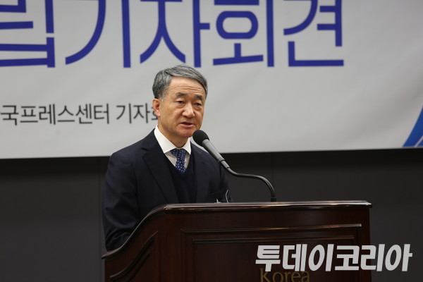 ▲ 사의재 상임대표를 맡은 박능후 전 보건복지부 장관. 사진=투데이코리아