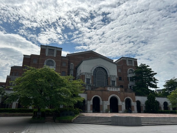 ▲ 국립 대만대학교 도서관 전경. 사진=제보자 제공