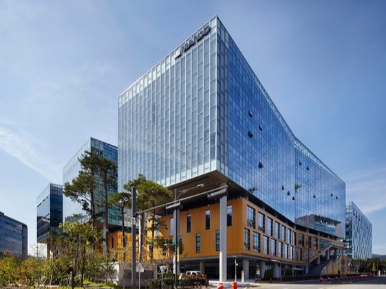 ▲ 경기 성남시 판교에 위치한 HL만도 글로벌 R&D 센터. 사진=HL만도