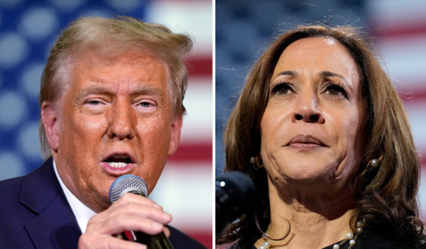 ▲ 미국 대선 공화당 후보 도널드 트럼프 전 대통령(오른쪽)과 민주당 후보 카멀라 해리스 부통령. 사진=뉴시스