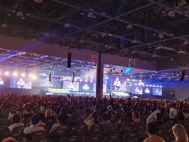 ▲ 세계복음화전도협회 연례행사인 WRC 개최 현장. 사진=제보자