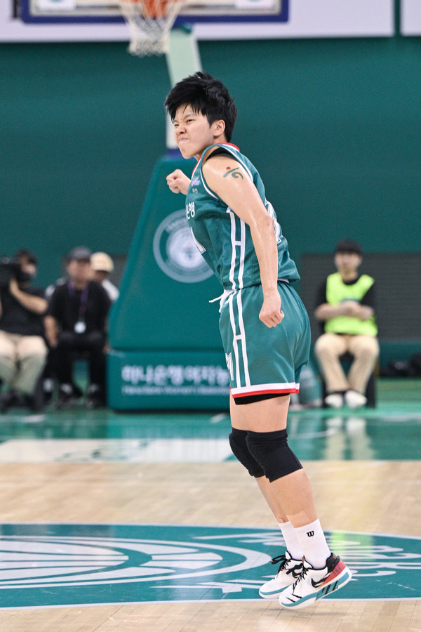 ▲ 하나은행 소속 진안 선수. 사진=WKBL