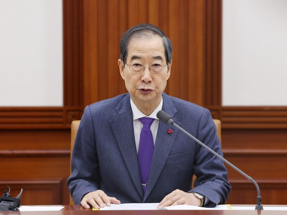 ▲ 한덕수 국무총리가 5일 오전 서울 종로구 정부서울청사에서 열린 국정현안관계장관회의에서 발언하고 있다. 사진=뉴시스