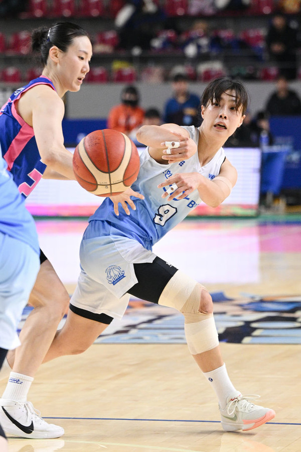 ▲ 신한은행의 이경은. 사진=WKBL