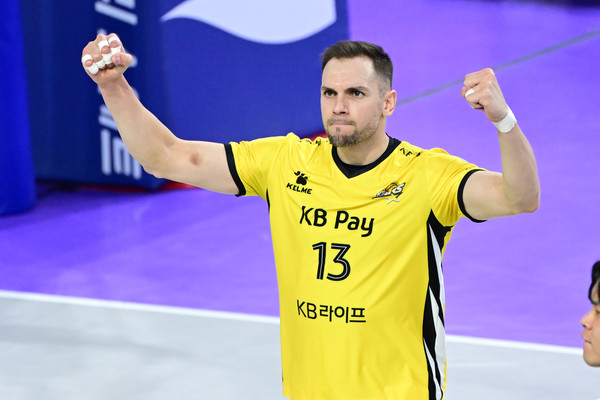 ▲ KB손해보험 비예나. 사진=KOVO