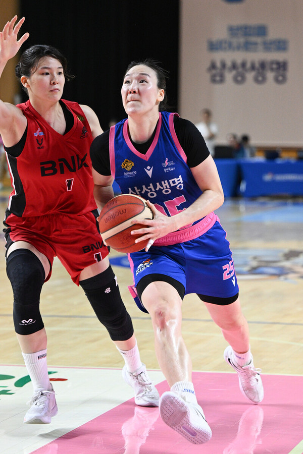 ▲ 삼성생명 배혜윤. 사진=WKBL