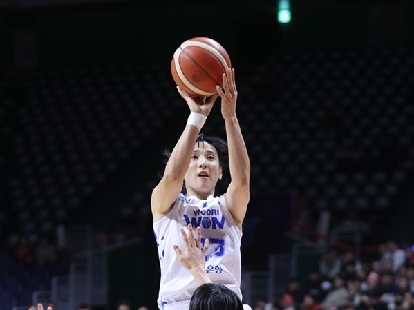 ▲ 우리은행 김단비. 사진=WKBL