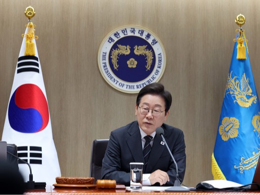 ▲ 이재명 대통령이 19일 서울 용산구 대통령실 청사에서 열린 국무회의에서 발언하고 있다. 사진=뉴시스