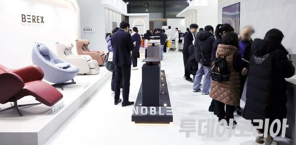 ▲ ‘서울리빙디자인페어’에 마련된 코웨이 부스. 사진=투데이코리아