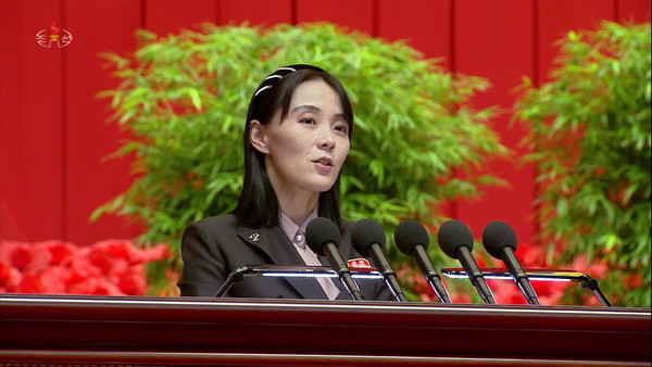 ▲ 김여정 북한 노동당 부부장. 사진=뉴시스