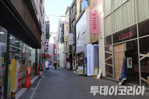 ▲ 서울 중구의 상점가. 사진=투데이코리아