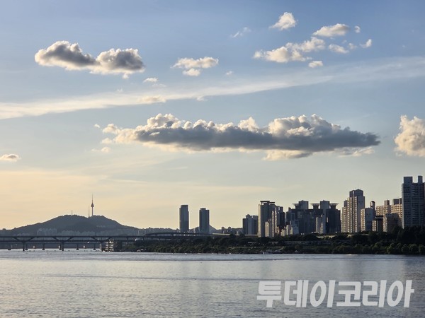 ▲ 서울 시내 하늘 모습. 사진=투데이코리아