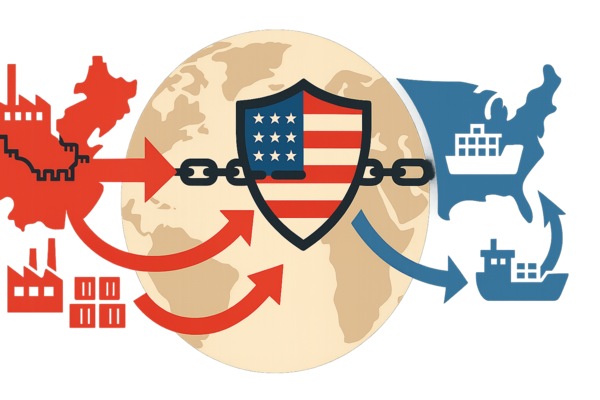 ▲ 1일(현지시간) 홍콩 사우스차이나모닝포스트(SCMP)에 따르면,  미국의 ‘통상 블랙리스트’ 확대가 중국 기업의 해외 자회사까지 포괄할 가능성이 제기되면서, 중국 기업의 해외 진출 전략에 차질이 불가피하다는 관측이 나온다. 규제 우회 통로가 봉쇄될 경우 미·중 통상 긴장 재고조로 이어질 수 있다는 우려도 커지고 있다. 이미지=챗GPT