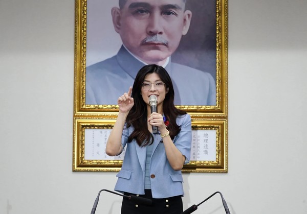 ▲ 정리원(鄭麗文) 국민당 신임 당수. 사진=AP/뉴시스